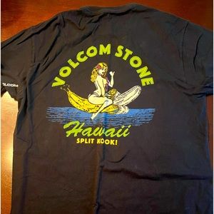 Volcom surf tee “kook” size large